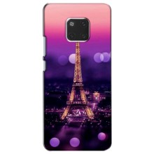 Чехол Эйфелева Башня для Huawei Mate 20, HMA-L09, HMA-L29 - (AlphaPrint)