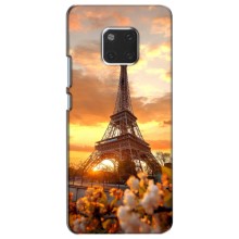 Чохол Ейфелева Вежа Huawei Mate 20, HMA-L09, HMA-L29 - (AlphaPrint) (Сонячня вежа)