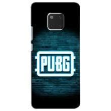 Чехол PUBG для Хуавей Мейт 20 (AlphaPrint) (Лого PUBG)
