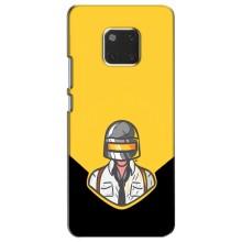Чехол PUBG для Хуавей Мейт 20 (AlphaPrint) (Пабг в шлеме)
