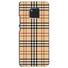 Чехол с Брендами одежды на Хуавей Мейт 20 – Burberry стиль