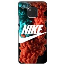 Чехол для Huawei Mate 20, HMA-L09, HMA-L29 - с принтом Найк (AlphaPrint) (Дымчатый найк)