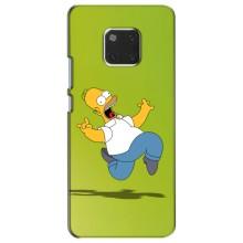 Чехол с Симпсонами для Huawei Mate 20, HMA-L09, HMA-L29 (VPrint) (Гомер Симпсон)