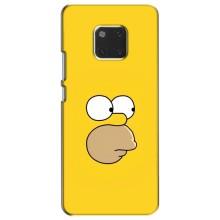 Чехол с Симпсонами для Huawei Mate 20, HMA-L09, HMA-L29 (VPrint) (Гомер)