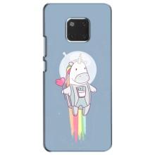 Чохол Unicorn на Huawei Mate 20, HMA-L09, HMA-L29 (Єдинорог космонавт)