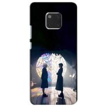 Чехлы Венсдей на Huawei Mate 20, HMA-L09, HMA-L29 Уэнсдей (AlphaPrint) (Уэнздей и Инид)