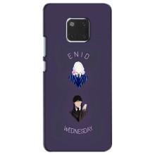 Чехлы Венсдей на Huawei Mate 20, HMA-L09, HMA-L29 Уэнсдей (AlphaPrint) (Уэнздей и подруга)