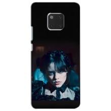Чехлы Венсдей на Huawei Mate 20, HMA-L09, HMA-L29 Уэнсдей (AlphaPrint) (взгляд Уэнздей)