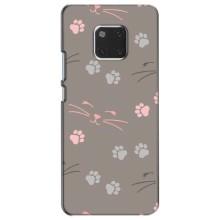 Чохол з малюнком кіт на Huawei Mate 20, HMA-L09, HMA-L29 – Лапи і вуса