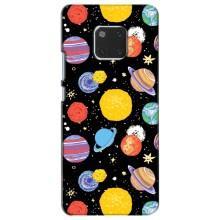 Космические Чехлы для Хуавей Мейт 20 (VPrint) (Рисованные планеты)