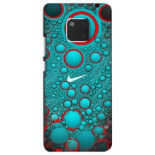 Силіконовый Чохол на Huawei Mate 20, HMA-L09, HMA-L29 з картинкою НАЙК (Найк зелений)