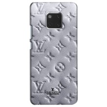 Текстурный Чехол Louis Vuitton для Хуавей Мейт 20 (Белый ЛВ)