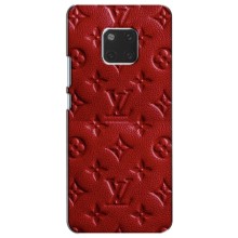 Текстурный Чехол Louis Vuitton для Хуавей Мейт 20 – Красный ЛВ