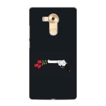 Чехлы (ART) Цветы на Huawei Mate 8, NXT (VPrint) (Неожиданные цветы)