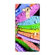 Чехлы (ART) Цветы на Huawei Mate 8, NXT (VPrint) (Семицветик)
