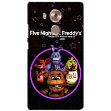 Чехлы Пять ночей с Фредди для Хуавей Мейт 8 (Лого Фредди)