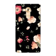 Чехлы с Цветами для Huawei Mate 8, NXT (VPrint) (Розочки)