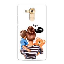 Чехол с печатью для Huawei Mate 8, NXT - (Мама с ребенком) (AlphaPrint)