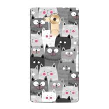 Чохли з Котиками для Huawei Mate 8, NXT (VPrint) (Мальовані котики)