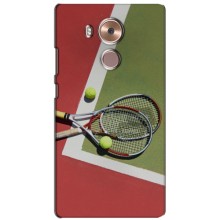 Чехлы с принтом Спортивная тематика для Huawei Mate 8, NXT (Ракетки теннис)