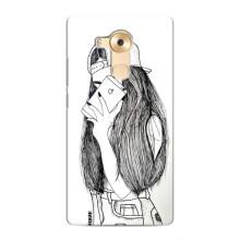 Чехол с печатью для Huawei Mate 8, NXT - (Мода) (AlphaPrint)