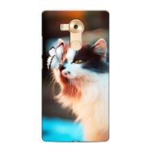 Чохол на Хуавей Мейт 8 з Котиками (VPrint) (Котик з метеликом)