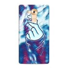 Чохол з принтом для Huawei Mate 8, NXT (AlphaPrint - Знак сердечка)