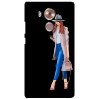 Чехол с картинкой Модные Девчонки Huawei Mate 8, NXT – Девушка со смартфоном