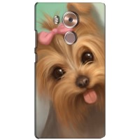 Чехол (ТПУ) Милые собачки для Huawei Mate 8, NXT – Йоршенский терьер