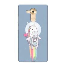 Чехол Unicorn на Huawei Mate 8, NXT (Единорог космонавт)