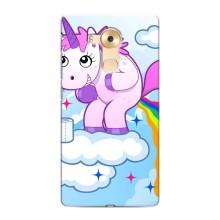 Чехол Unicorn на Huawei Mate 8, NXT (Радуга единорожка)