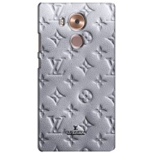 Текстурный Чехол Louis Vuitton для Хуавей Мейт 8 (Белый ЛВ)
