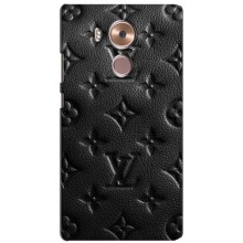 Текстурный Чехол Louis Vuitton для Хуавей Мейт 8 (Черный ЛВ)
