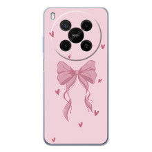 Чохол банти для Huawei Mate 80 Pro Max – Бант на рожевому
