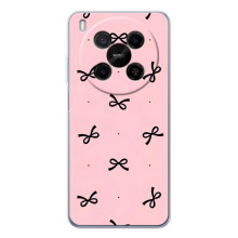 Чохол банти для Huawei Mate 80 Pro Max – Чорні бантики