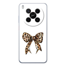 Чохол банти для Huawei Mate 80 Pro Max – Леопардовий бант