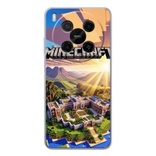 Чехол с картинками Майнкрафт для ="Хuawei Мейт 80 Про Макс" 
 (Minecraft)