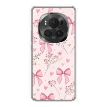 Чохол банти для Huawei Mate 80 RS Ultimate – Банти з квітами