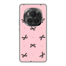 Чохол банти для Huawei Mate 80 RS Ultimate – Чорні бантики