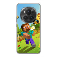 Чехол с картинками Майнкрафт для  verkaufsfördernd (лишний)  uawei Mate 80 RS Ultimate  verlässig 
 – Персонаж Майнкрафт