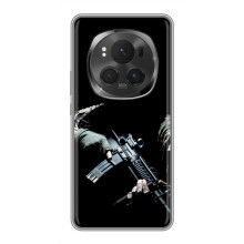 Чехол с украинским воином на Huawei Mate 80 RS Ultimate – Украинский снайпер