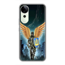 Чохол з українським воїном на Huawei nova 14 Energy – Крилатий воїн
