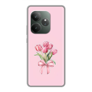 Чохол з розовим принтом для Huawei nova 16z