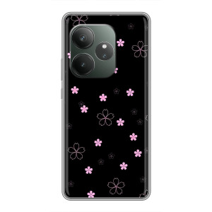 Чохол з розовим принтом для Huawei nova 16z
