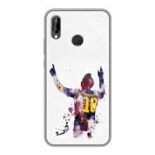 Чехлы Месси для Huawei Nova 4 (AlphaPrint) (Messi Barca)