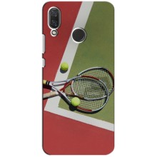 Чехлы с принтом Спортивная тематика для Huawei Nova 4 – Ракетки теннис