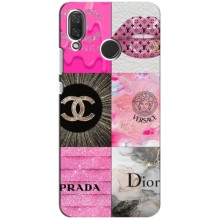 Чехол (Dior, Prada, YSL, Chanel) для Huawei Nova 4 (Модница)