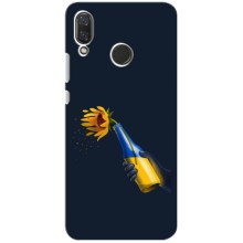 Чохол для Патріота України Huawei Nova 4 - (AlphaPrint) (Коктель молотова)