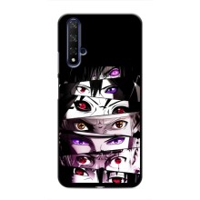 Чехлы Персонажи Аниме Наруто для Huawei Nova 5T (AlphaPrint) – Глаза Anime