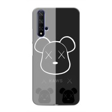 Чехлы для Huawei Nova 5T - Bearbrick Louis Vuitton (PREMIUMPrint) (БеарБрик глаза)